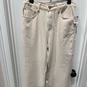 NWT Free People Tinsley Baggy High Rise Straight Leg Size 29